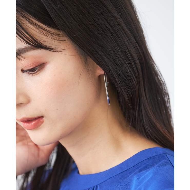 シルバー | ステンレスドロップピアス | a.v.v【WOMEN】