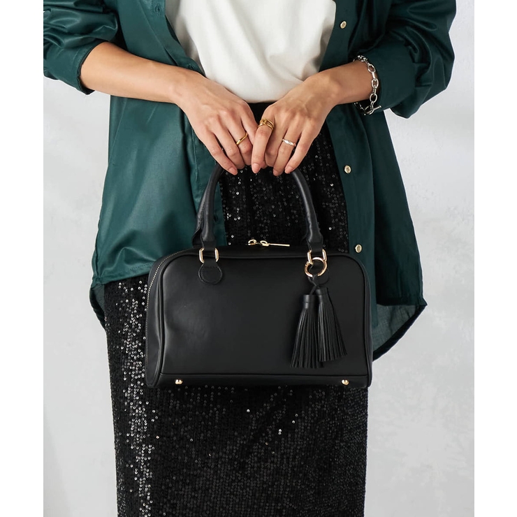 ブラック | タッセルチャーム | a.v.v【WOMEN】