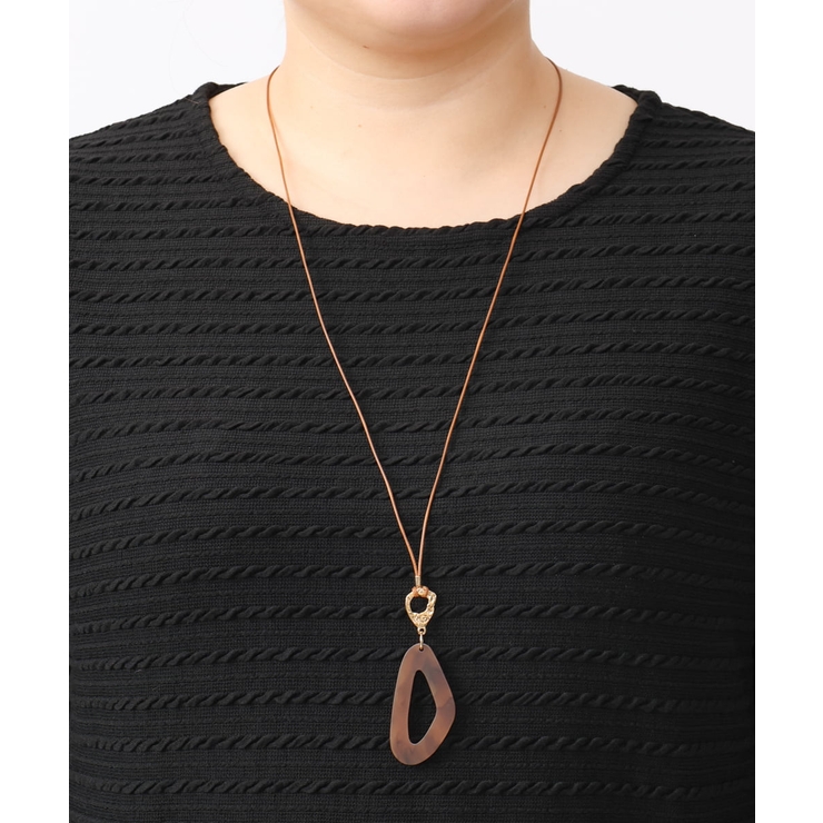 変形モチーフサークルネックレス | eur3 | 詳細画像2 