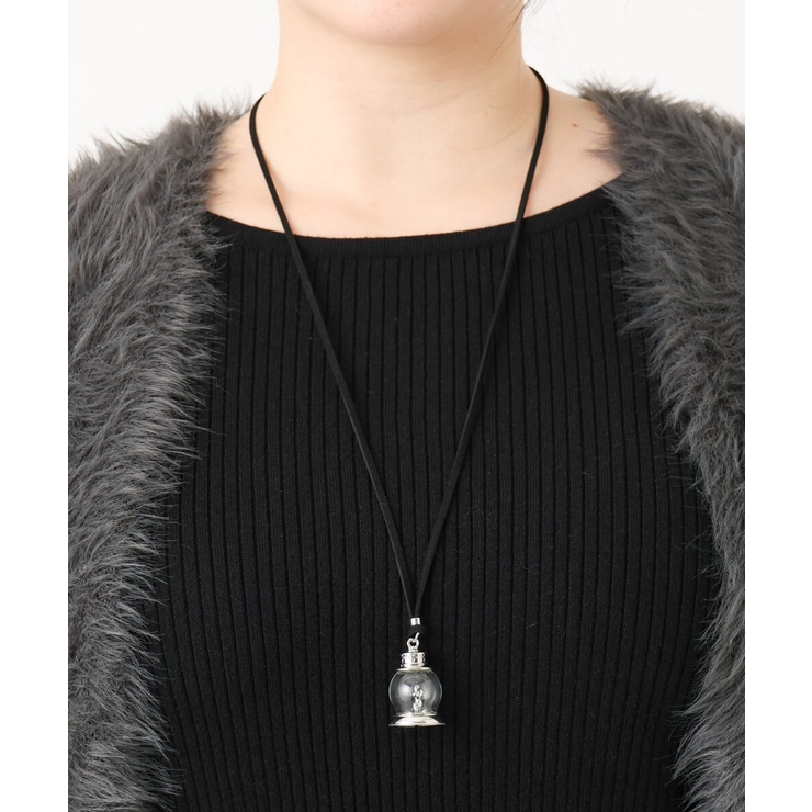 シルバー(96) | ドームモチーフトップネックレス | eur3