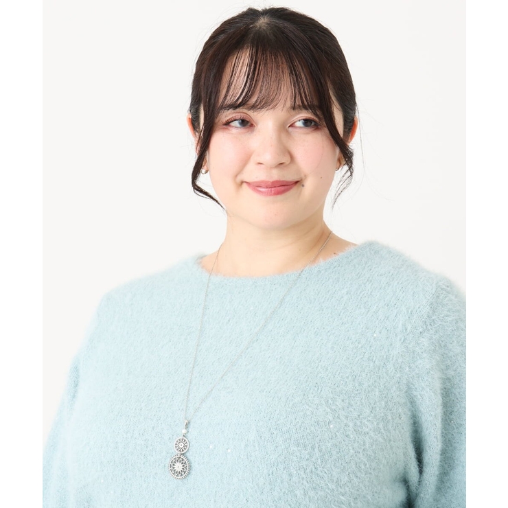 サークルモチーフロングネックレス | eur3 | 詳細画像4 