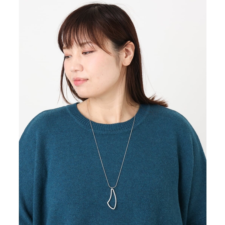 マットメタルワントップモチーフネックレス | eur3 | 詳細画像4 