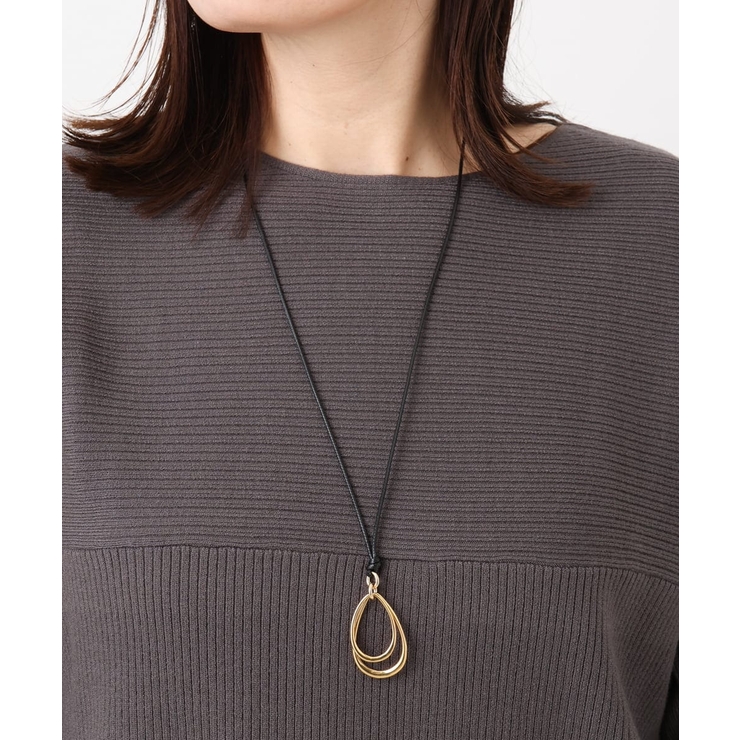 ドロップモチーフコードネックレス | eur3 | 詳細画像1 