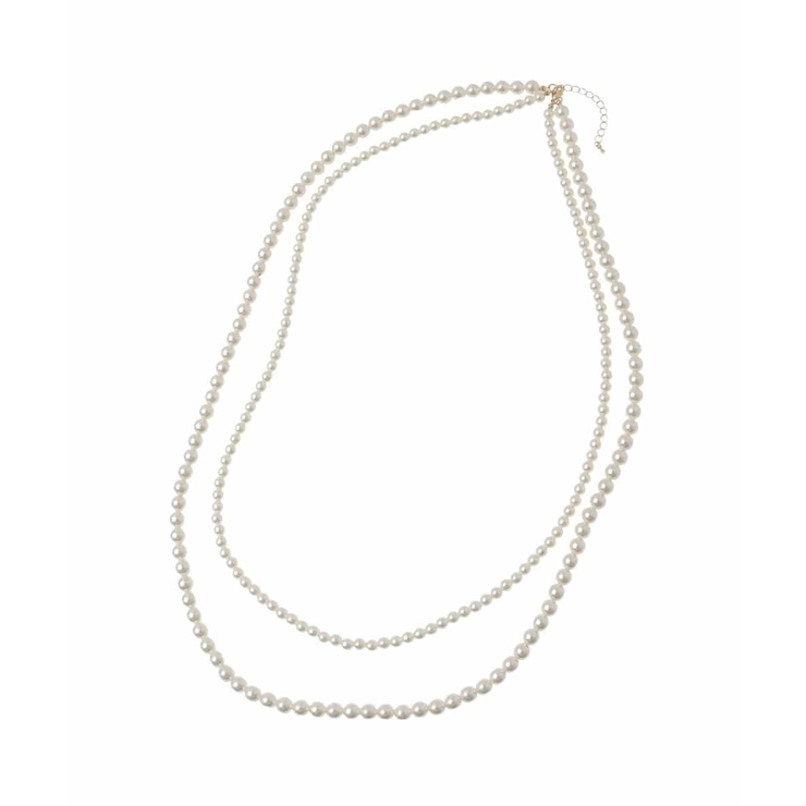 2連パールネックレス×フラワーコサージュ | eur3 | 詳細画像4 