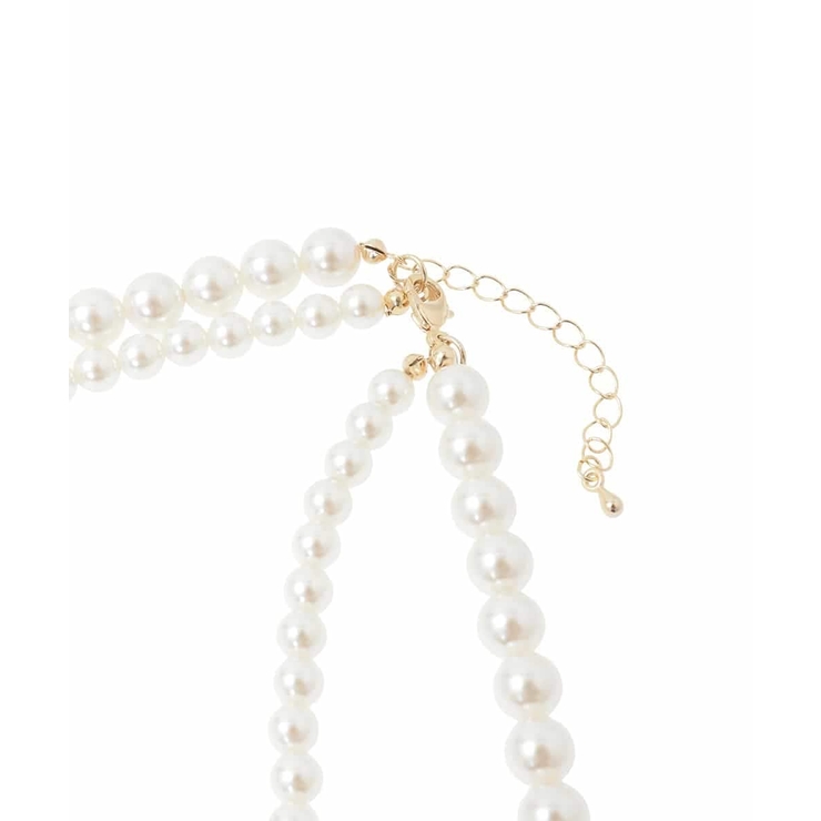 2連パールネックレス×フラワーコサージュ | eur3 | 詳細画像5 