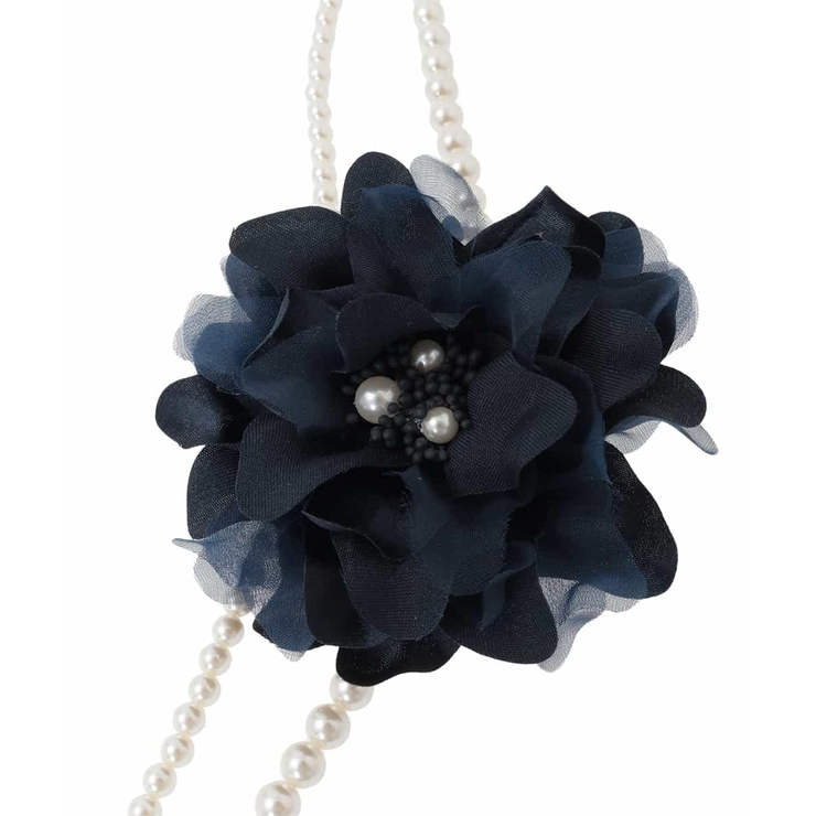 2連パールネックレス×フラワーコサージュ | eur3 | 詳細画像6 