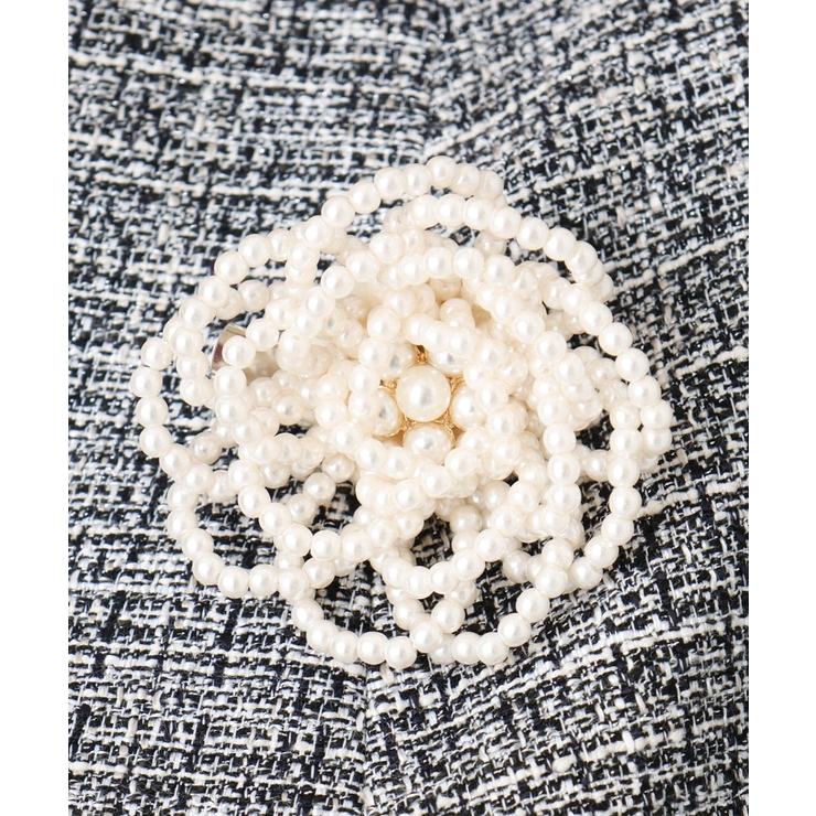 パール調フラワーコサージュ | eur3 | 詳細画像2 