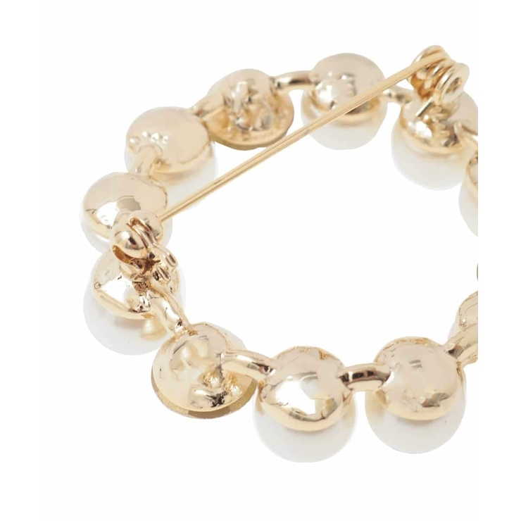 パールストーンサークルブローチ | eur3 | 詳細画像4 