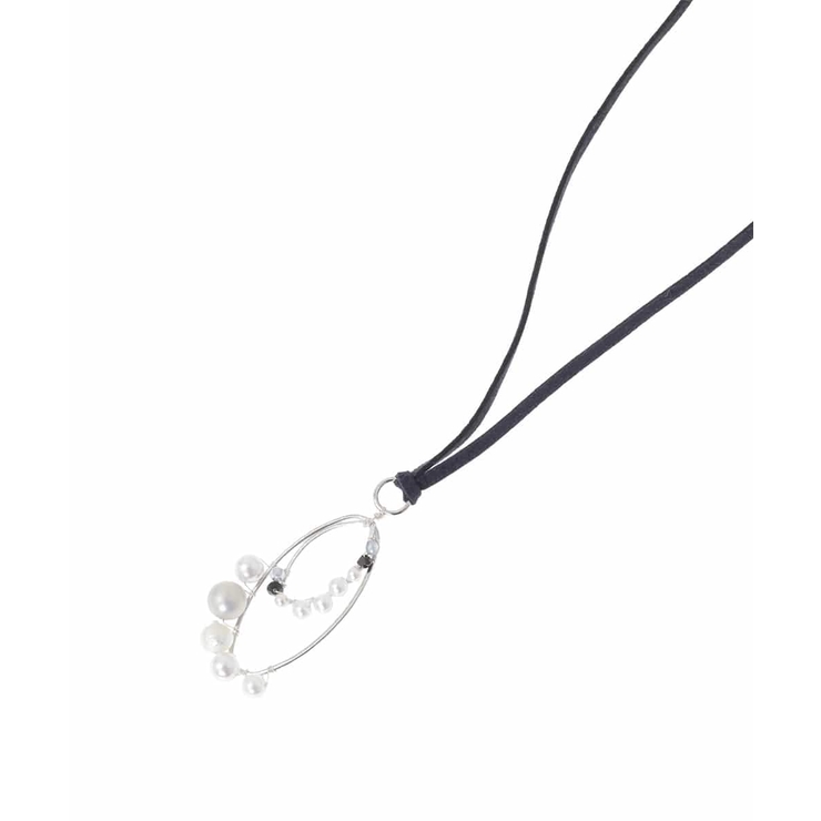 パールビーズサークルネックレス | eur3 | 詳細画像5 