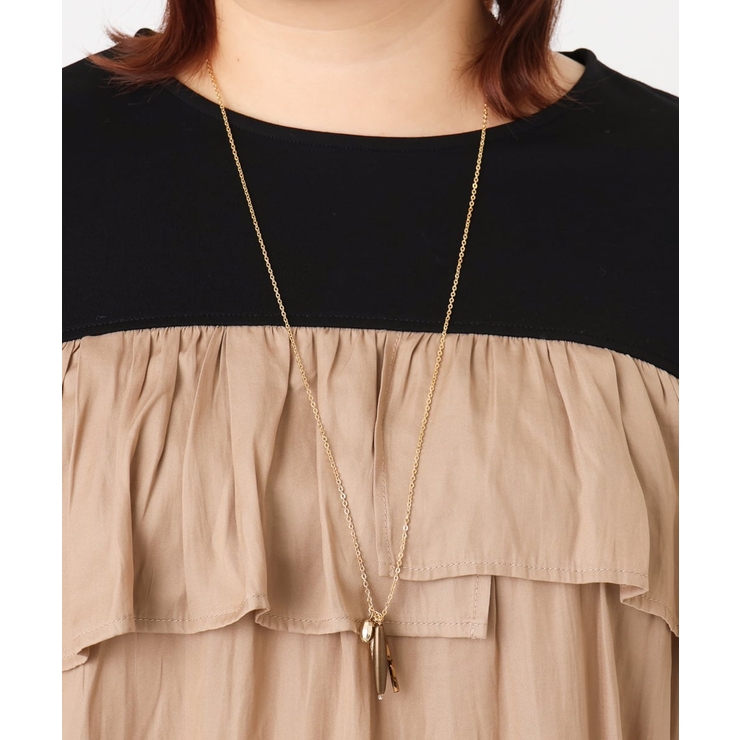 MIXパーツロングネックレス | eur3 | 詳細画像1 