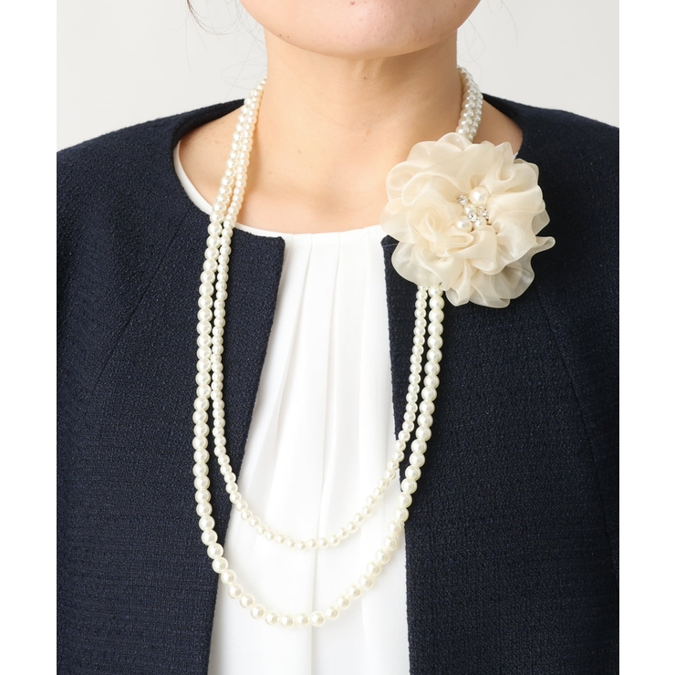 【2点セット】フォーマルネックレス×コサージュセット | eur3 | 詳細画像16 