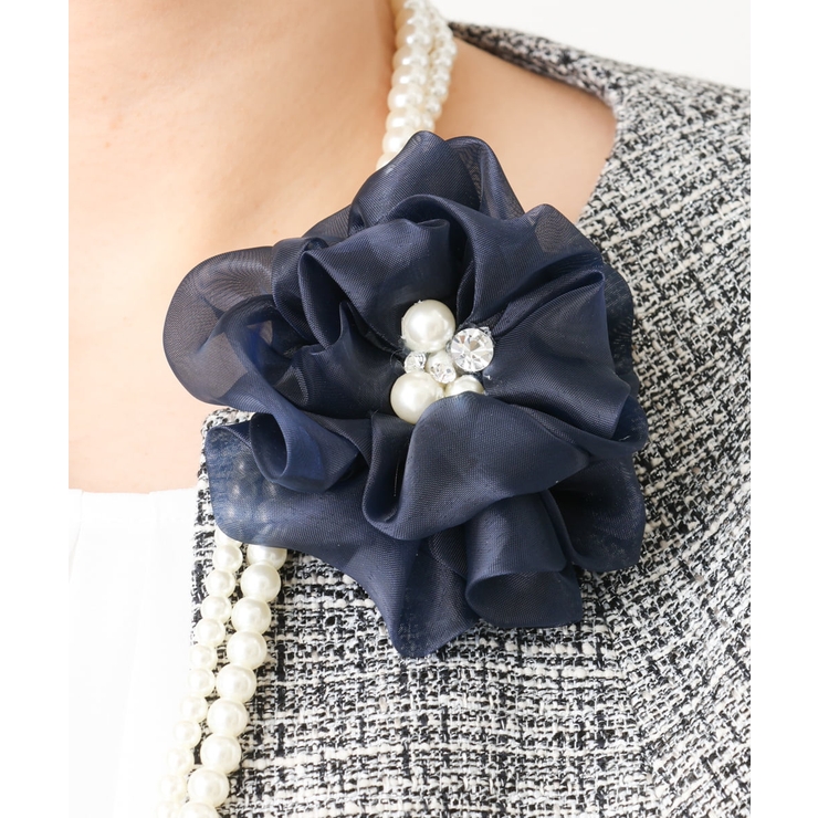 【2点セット】フォーマルネックレス×コサージュセット | eur3 | 詳細画像3 