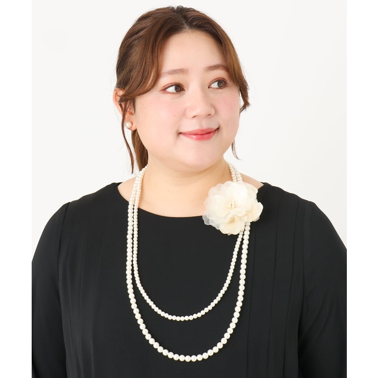 【2点セット】パールネックレス×フラワーコサージュ | eur3 | 詳細画像13 