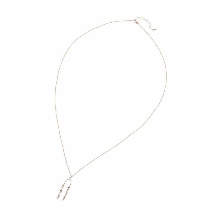 メタルモチーフロングネックレス | eur3 | 詳細画像3 