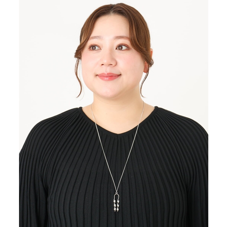 メタルモチーフロングネックレス | eur3 | 詳細画像9 