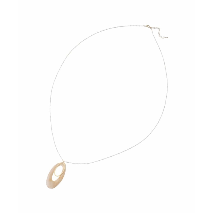 オーバルリングロングネックレス | eur3 | 詳細画像3 