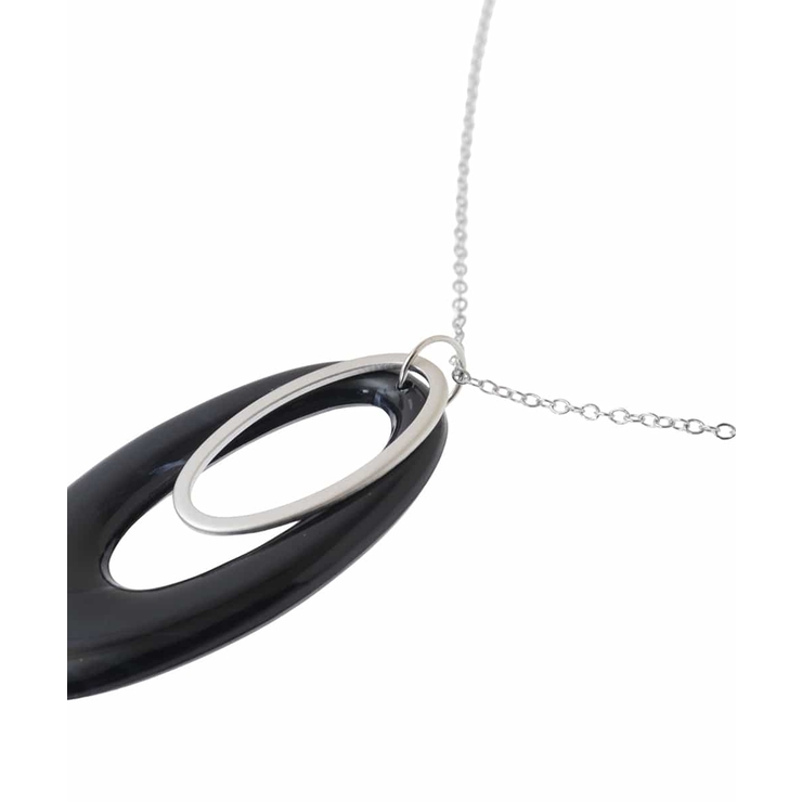 オーバルリングロングネックレス | eur3 | 詳細画像7 