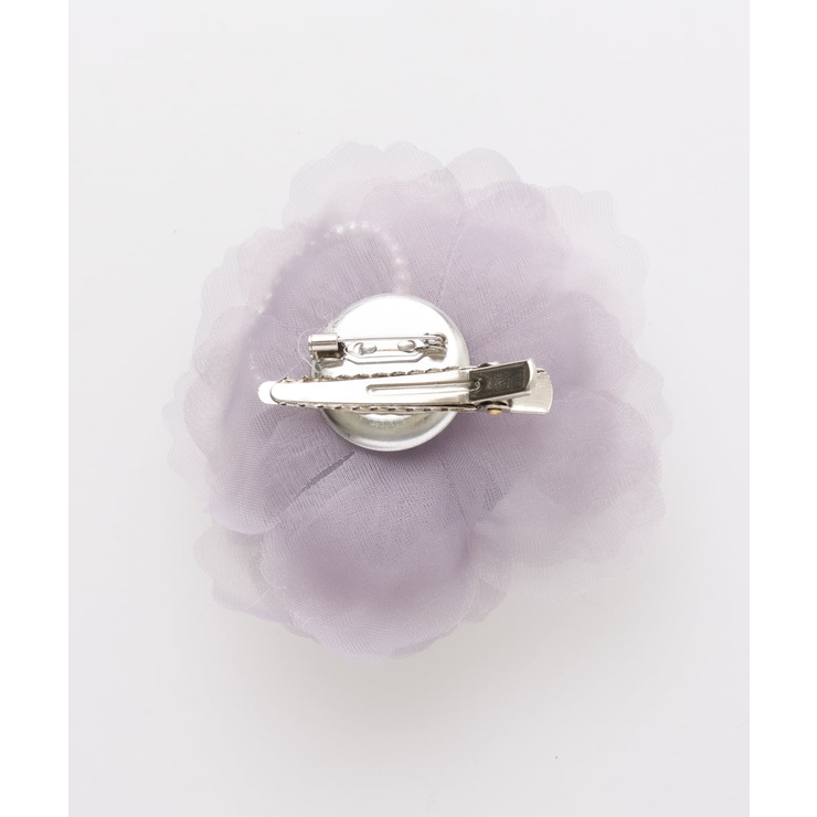 コサージュ付き2連パールネックレス | eur3 | 詳細画像15 