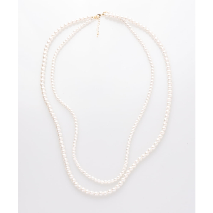 コサージュ付き2連パールネックレス | eur3 | 詳細画像5 