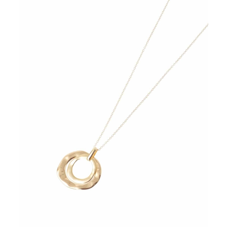 ダブルニュアンスリングネックレス | eur3 | 詳細画像4 