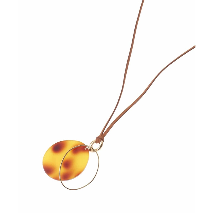 異素材モチーフコードネックレス | eur3 | 詳細画像4 