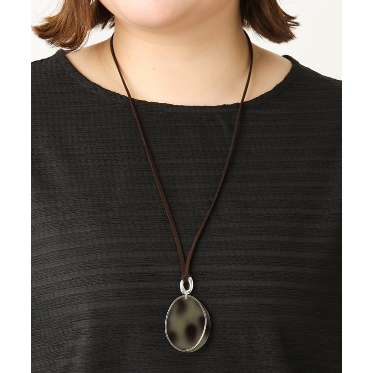 ライトグレー(91) | 異素材モチーフコードネックレス | eur3