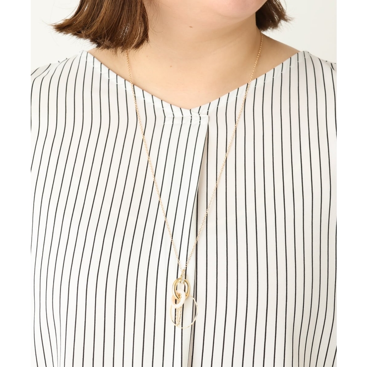 MIXリングモチーフロングネックレス | eur3 | 詳細画像1 