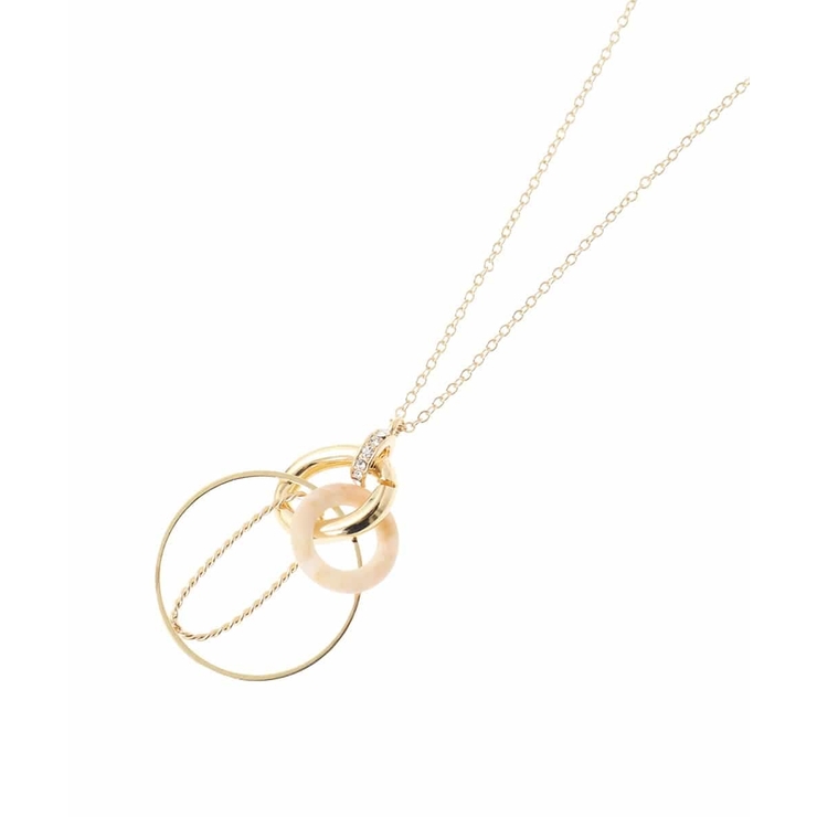 MIXリングモチーフロングネックレス | eur3 | 詳細画像3 