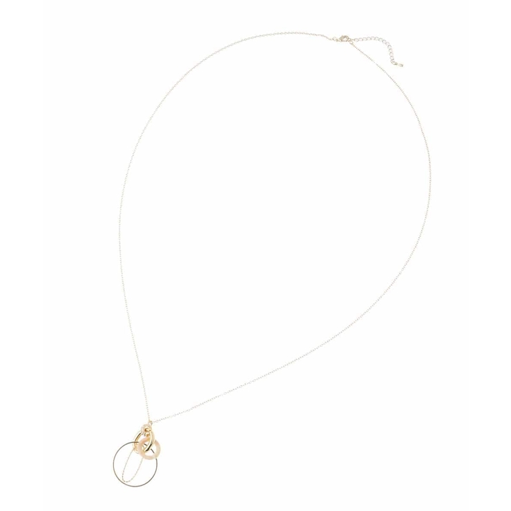 MIXリングモチーフロングネックレス | eur3 | 詳細画像4 