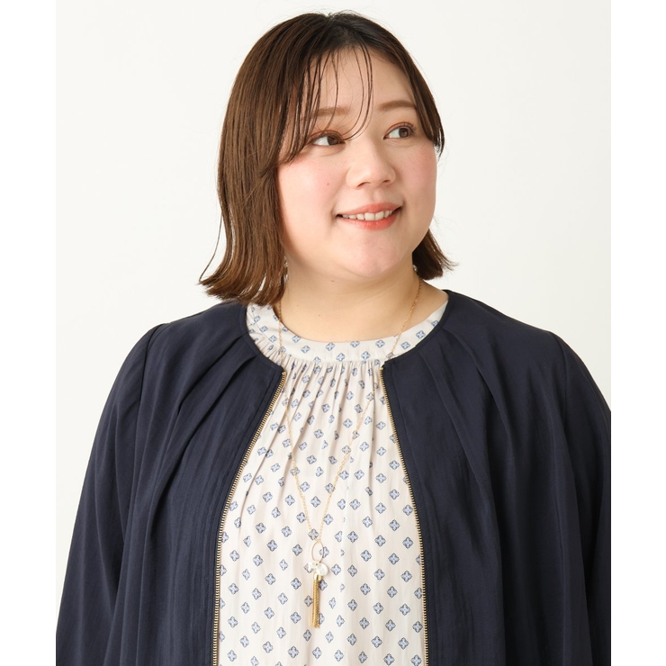 パールメタルタッセルネックレス | eur3 | 詳細画像2 