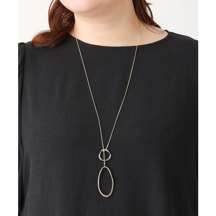 ダブルリングアレンジチェーンネックレス | eur3 | 詳細画像2 