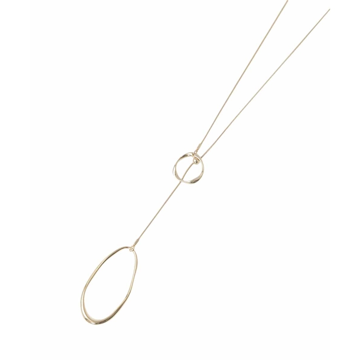 ダブルリングアレンジチェーンネックレス | eur3 | 詳細画像3 