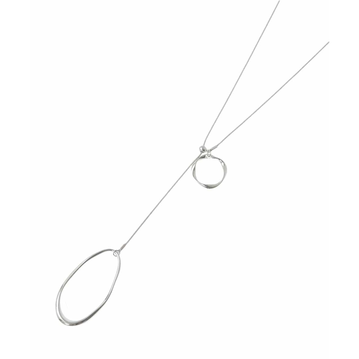 ダブルリングアレンジチェーンネックレス | eur3 | 詳細画像5 