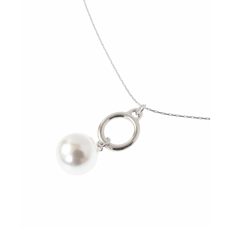 フェイクパールトップネックレス | eur3 | 詳細画像5 