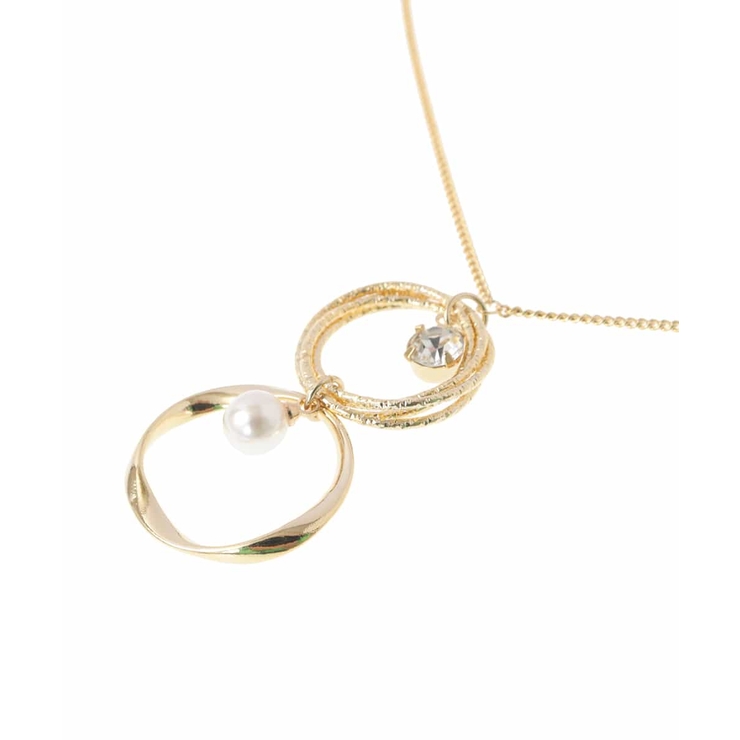 パールアクセントリングトップネックレス | eur3 | 詳細画像5 