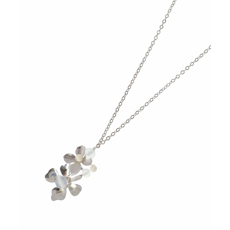 フラワーモチーフロングネックレス | eur3 | 詳細画像6 