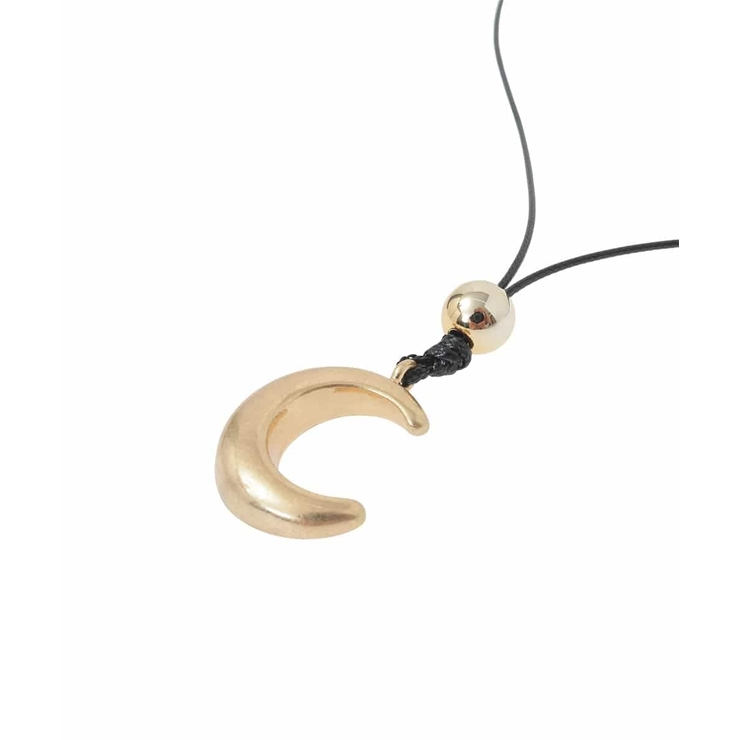 三日月モチーフメタルトップネックレス | eur3 | 詳細画像7 
