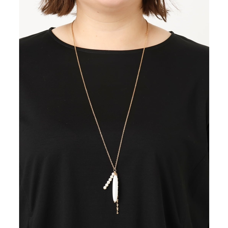ゴールド | ニュアンスモチーフデザインネックレス | eur3