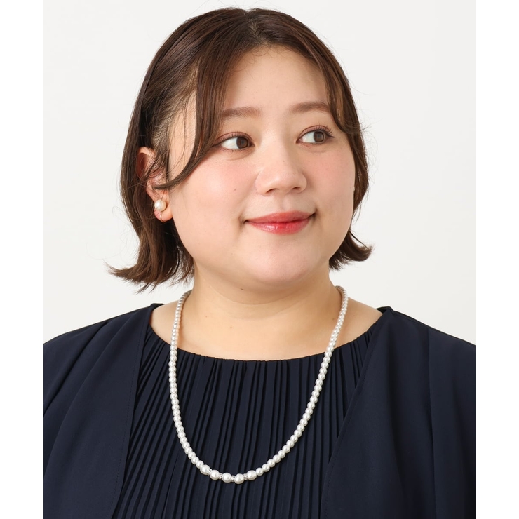 パールビジューロングネックレス | eur3 | 詳細画像6 