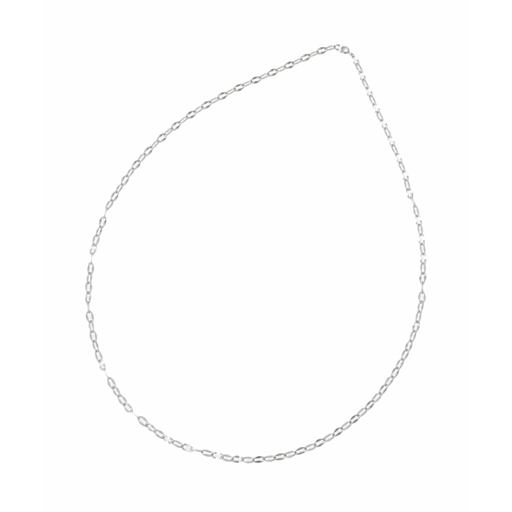 シルバー(96) | シンプルチェーンロングネックレス | eur3