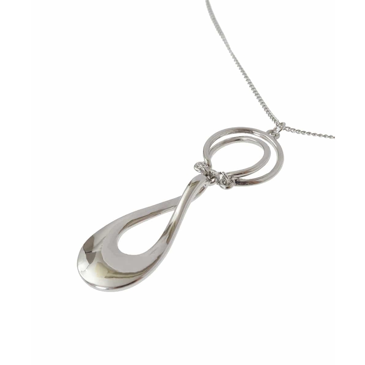 ドロップメタルロングネックレス | eur3 | 詳細画像3 