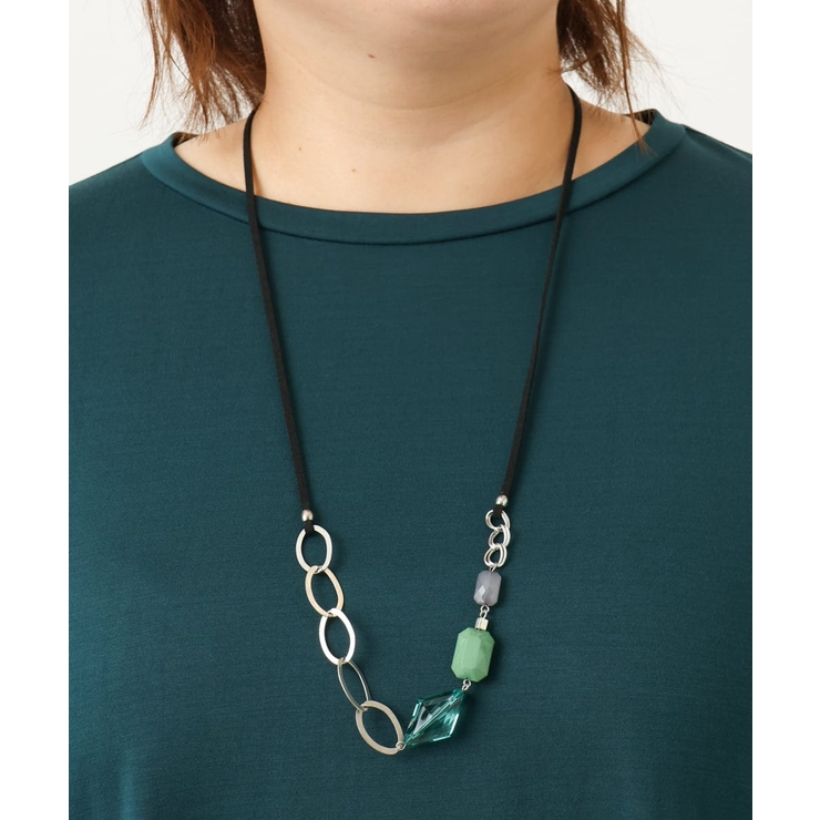 グリーン(35) | ミックスパーツネックレス | eur3
