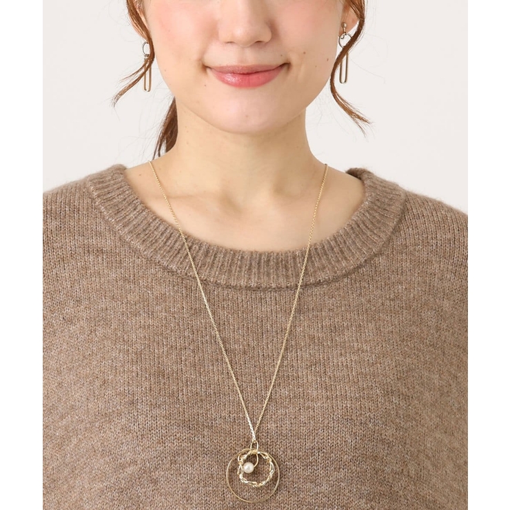 サークルレイヤードネックレス | eur3 | 詳細画像1 