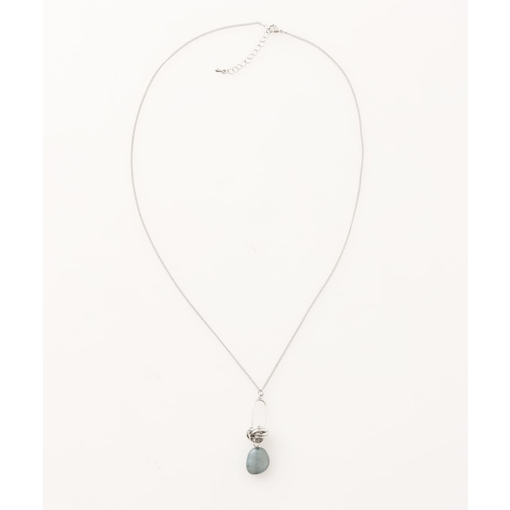 シルバー(96) | オーバルタレントップネックレス | eur3
