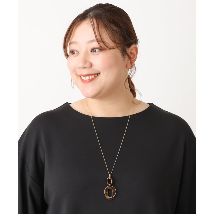 サークルモチーフロングネックレス | eur3 | 詳細画像2 