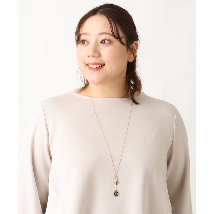 ゴールド(95) | コインモチーフロングネックレス | eur3