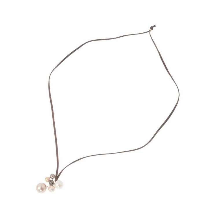 パールビーズデザインコードネックレス | eur3 | 詳細画像3 