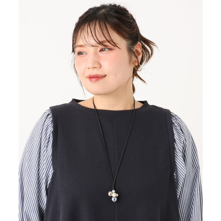 パールビーズデザインコードネックレス | eur3 | 詳細画像9 