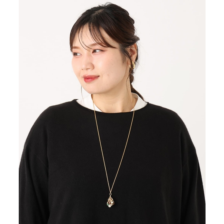 ビジュートップデザインロングネックレス | eur3 | 詳細画像2 