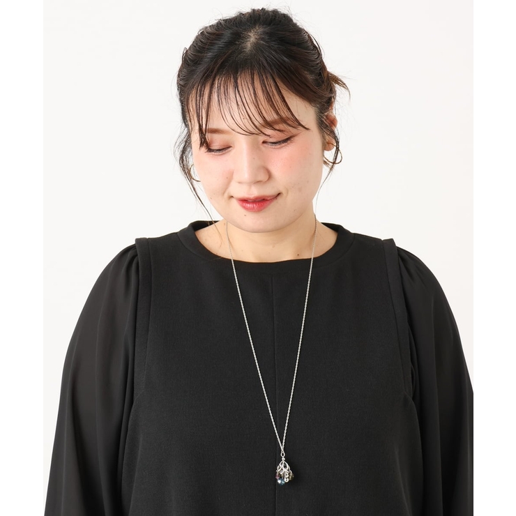 ビジュートップデザインロングネックレス | eur3 | 詳細画像4 